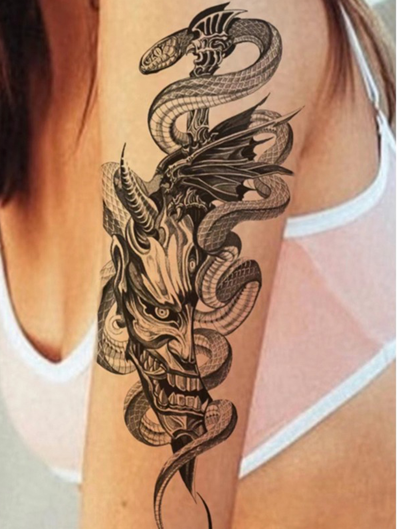 Animal Style Waterproof Arm Tattoo Sticker